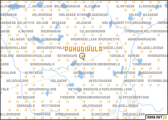 map of Puhudiwula