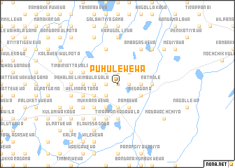 map of Puhulewewa