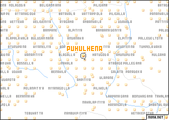 map of Puhulhena