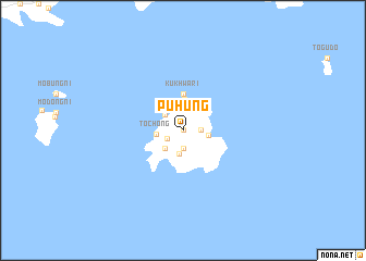 map of Puhŭng