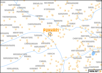 map of Puhwa-ri