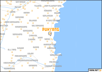 map of Puhyang