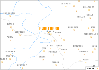 map of Puiatu-Aru