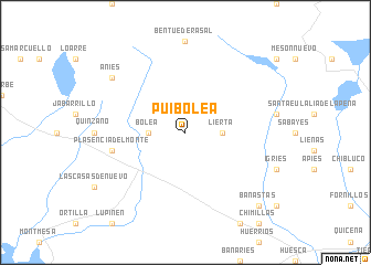 map of Puibolea