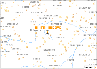 map of Puicohuaraya