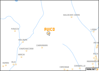 map of Puico