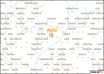 map of Puigi