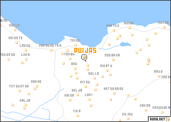 map of Puijas