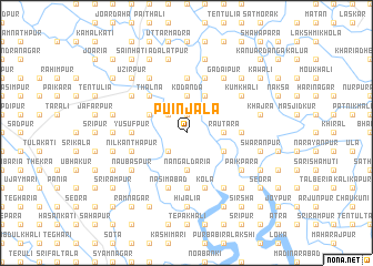 map of Puinjāla