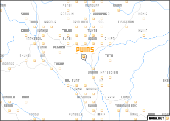 map of Puins