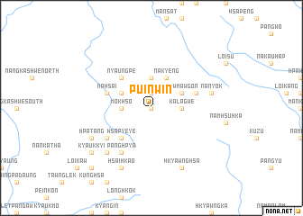 map of Puinwin