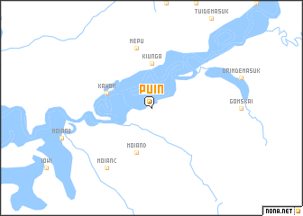 map of Puin