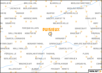 map of Puisieux