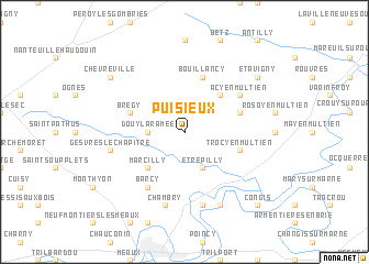 map of Puisieux