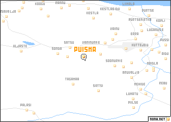 map of Puisma