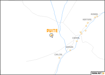 map of Puite