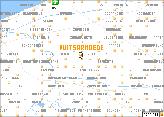 map of Puitsarmoede