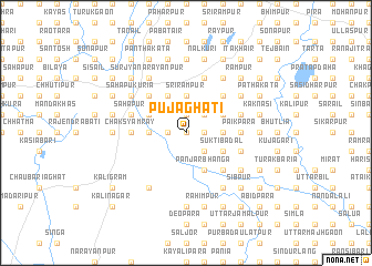 map of Pujāghāti