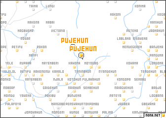 map of Pujehun