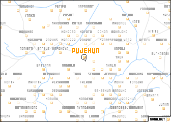 map of Pujehun