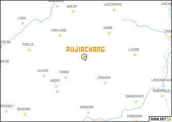 map of Pujiachang