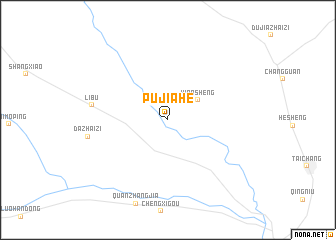 map of Pujiahe