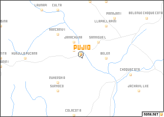 map of Pujio