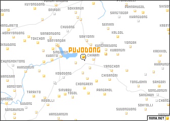 map of Pujo-dong