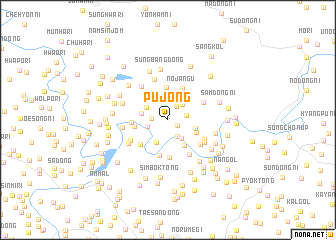 map of Pujŏng