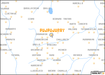 map of Pujpujuray