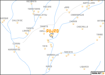 map of Pujro