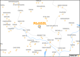 map of Puju-gol