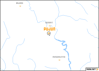 map of Pujun