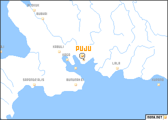 map of Puju