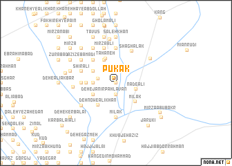 map of Pūkak