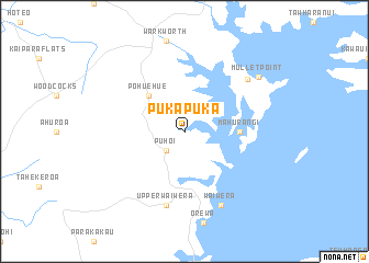 map of Pukapuka