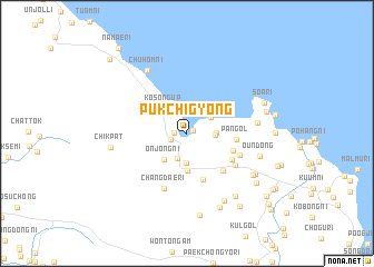 map of Pukchigyŏng