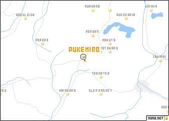 map of Pukemiro