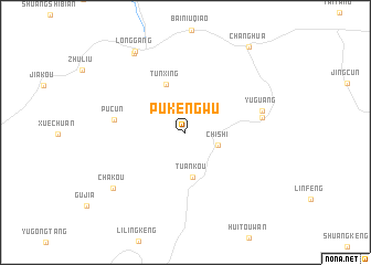 map of Pukengwu