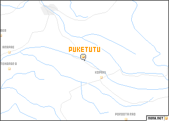 map of Puketutu