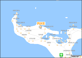 map of Puke