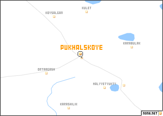 map of Pukhal\