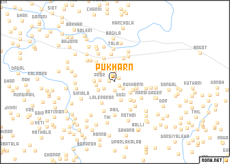 map of Pukharn