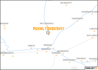 map of Pukhlyakovskiy