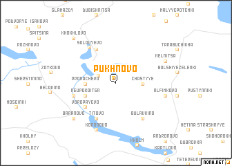 map of Pukhnovo