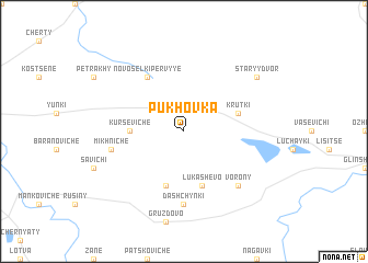 map of Pukhovka