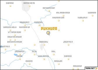 map of Pukhura