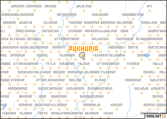 map of Pukhuria
