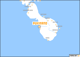 map of Pukimano