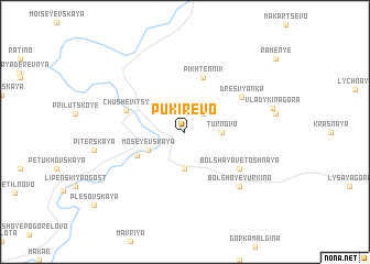 map of Pukirëvo